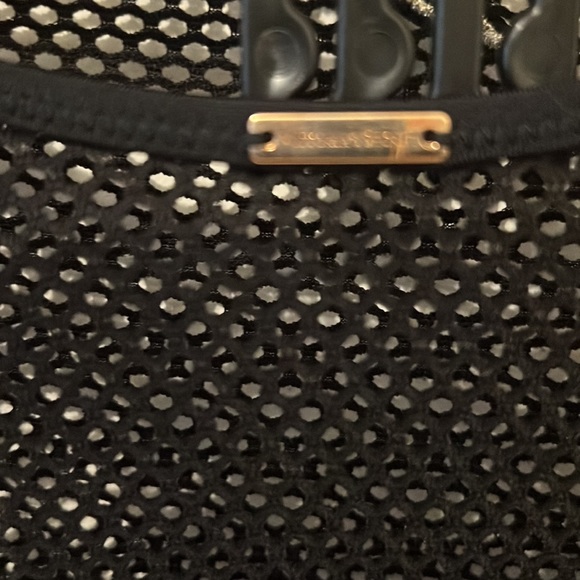 Sexy mesh Victoria’s Secret swimsuit New no tag SP black with gold details - Picture 5 of 13